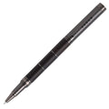 Tom Hessin Revolution Rollerball Pen Charcoal Black Wood Barrel with Gunmetal Trim