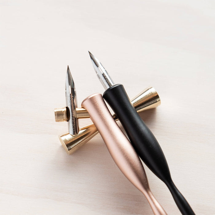 Tom's Studio Butterfly Brass Pen Rest by Tom's Studio at Cult Pens