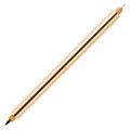 Tom's Studio Lumos Refillable Duo Tip Fineliner and Brush Pen Brass