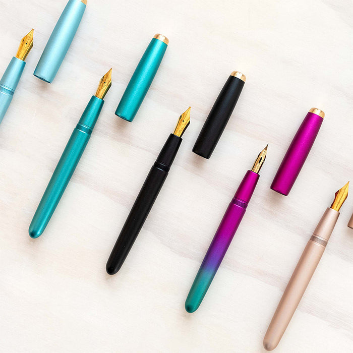 Tom's Studio The Studio Fountain Pen Jet Black by Tom's Studio at Cult Pens