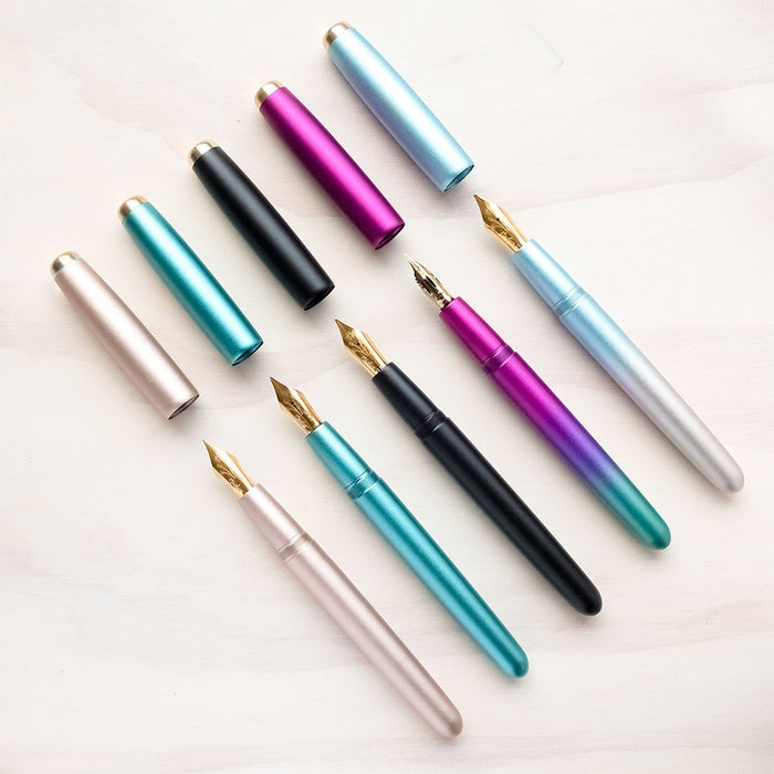Tom's Studio The Studio Fountain Pen Jet Black by Tom's Studio at Cult Pens