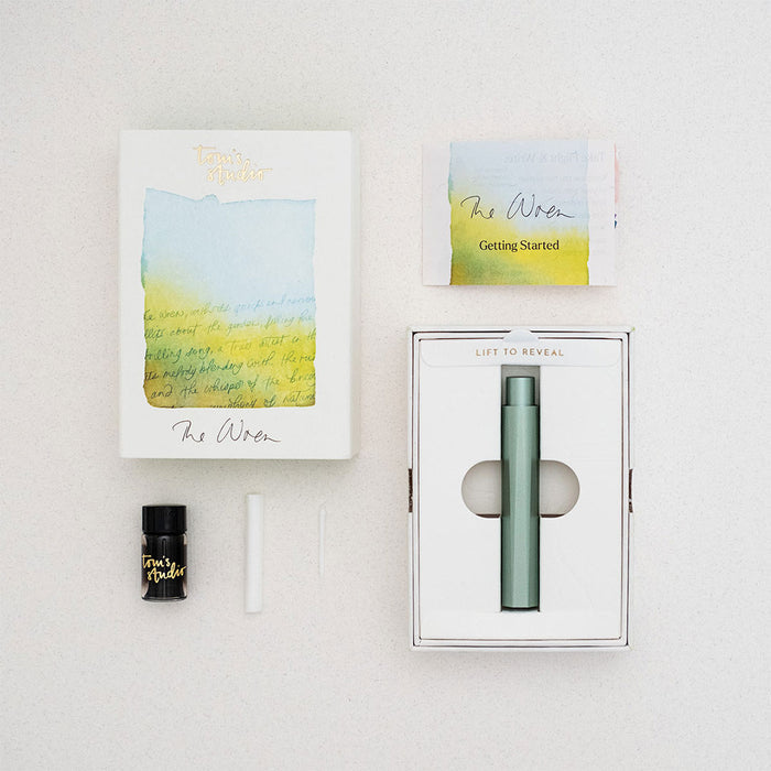 Tom's Studio The Wren Refillable Writing Pen Midnight
