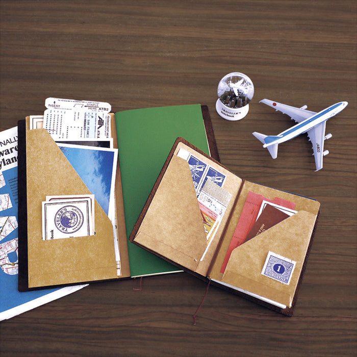 TRAVELER'S COMPANY Notebook Refill Folder Kraft Paper by TRAVELER'S COMPANY at Cult Pens