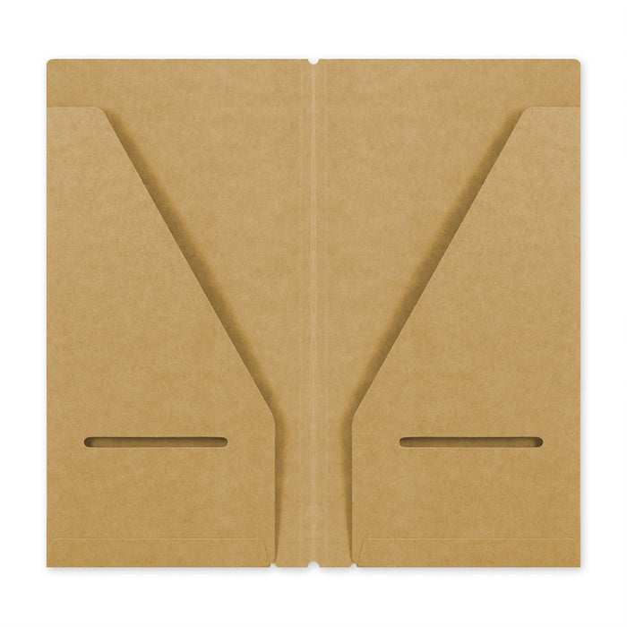 TRAVELER'S COMPANY Notebook Refill Folder Kraft Paper by TRAVELER'S COMPANY at Cult Pens