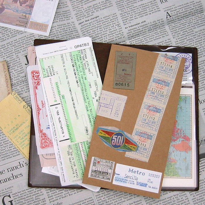 TRAVELER'S COMPANY Notebook Refill Pocket Stickers by TRAVELER'S COMPANY at Cult Pens