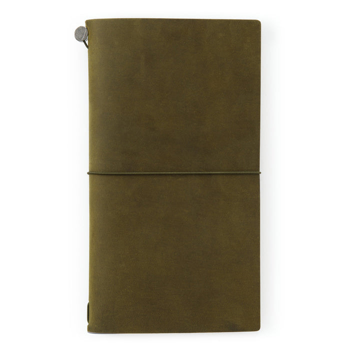 TRAVELER'S COMPANY Traveler's Notebook Leather Olive by TRAVELER'S COMPANY at Cult Pens