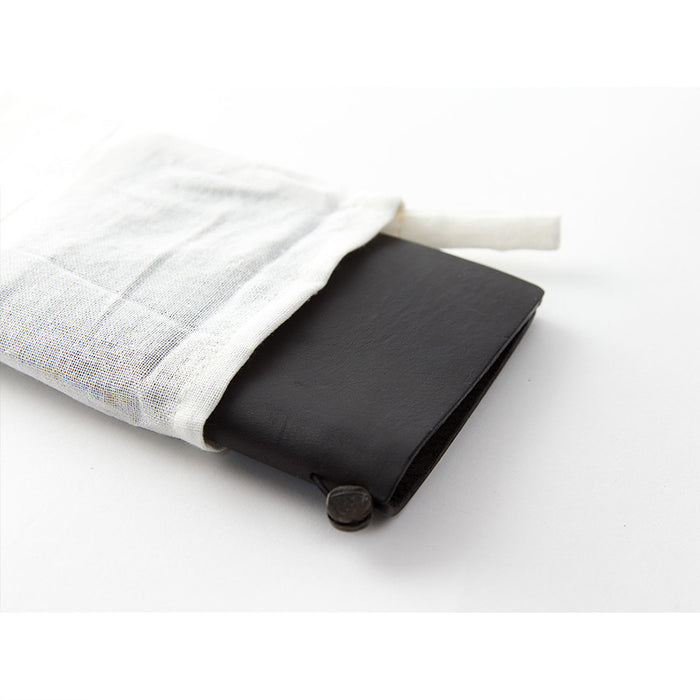 TRAVELER'S COMPANY Traveler's Notebook Leather Passport Size Black by TRAVELER'S COMPANY at Cult Pens