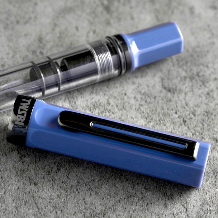 TWSBI Eco Fountain Pen Irish Slate Blue with Onyx