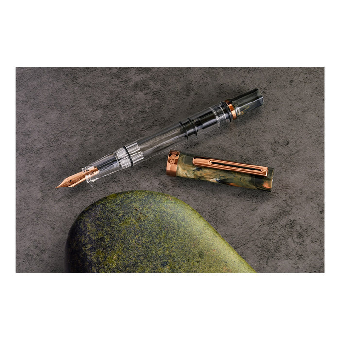 TWSBI Eco Fountain Pen Serpentine with Bronze