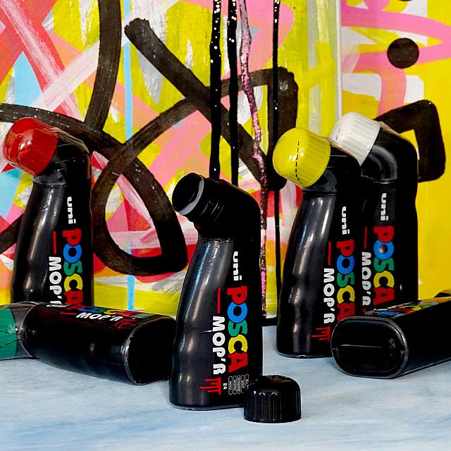 Uni POSCA MOP'R PCM-22 Assorted Set of 8 by Uni at Cult Pens