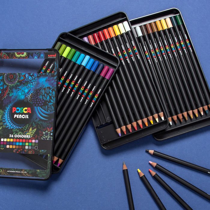 Uni POSCA Pencil Assorted Set of 36 by Uni at Cult Pens