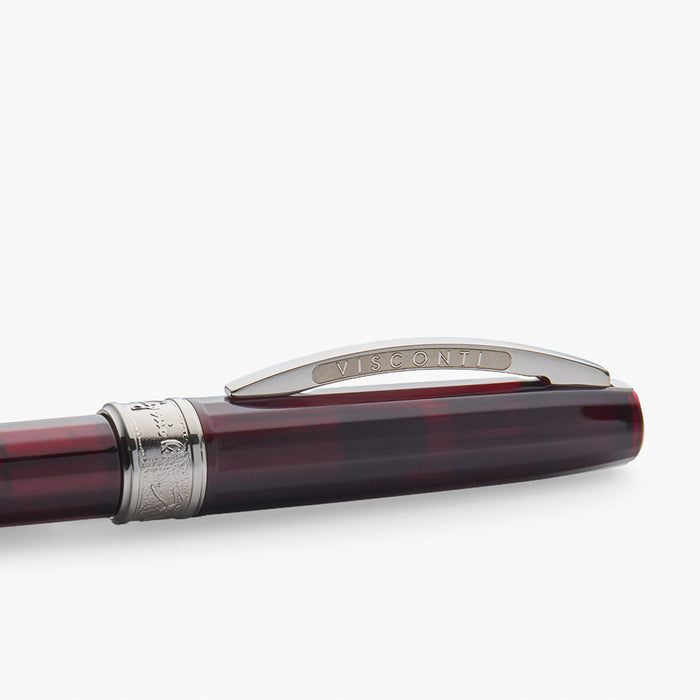 Visconti Michelangelo Ballpoint Pen Translucent Red