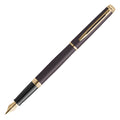 Waterman Hemisphere Fountain Pen Lava Black with Gold Trim