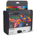 Winsor & Newton ProMarkers Set of 24 Arts and Illustration